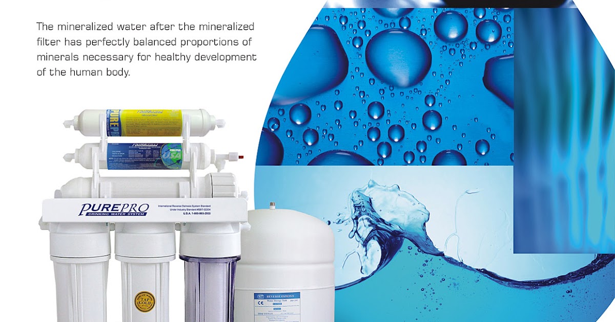 PurePro® EC106M Reverse Osmosis Water Filter System