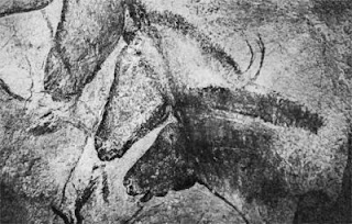 Рисунок Углем, Пещера Шове, Франция. 30 000 лет до н.э