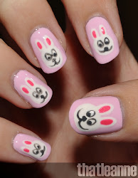 nail easter bunny nails pink designs inspiration couch happy thebloomincouch cross easy thatleanne everything today