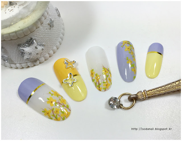 spring nail art design