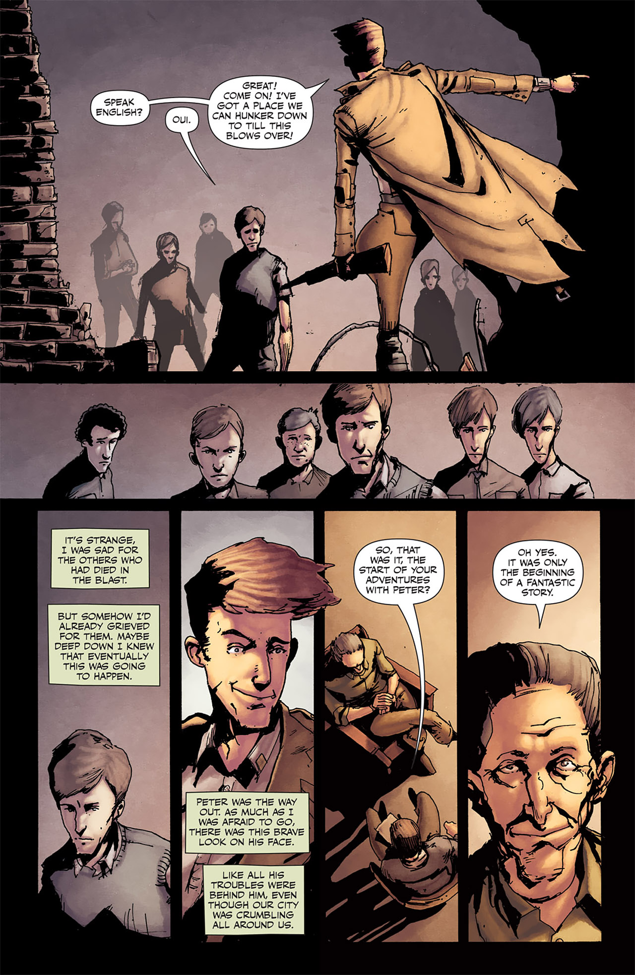 Read online Peter Panzerfaust comic -  Issue #1 - 8
