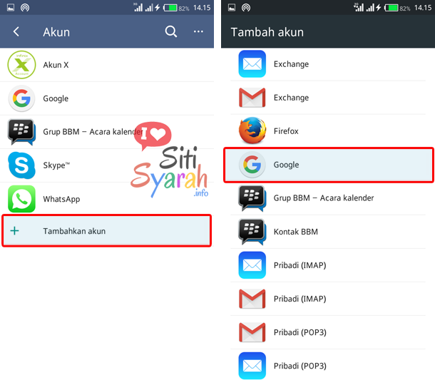 cara login lebih dari satu akun gmail di android