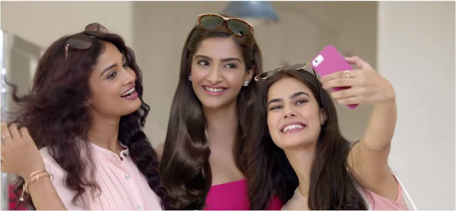 Spotted: Sonam Kapoor in Aurelle By Leshna Shah Jewellery in L'oreal ad