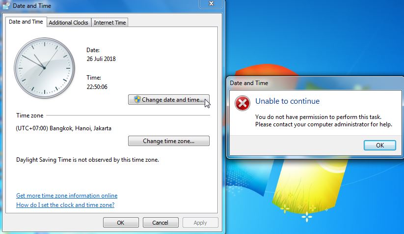 Membuka Pengaturan Jam Windows Yang Terkunci Fruitful Tree