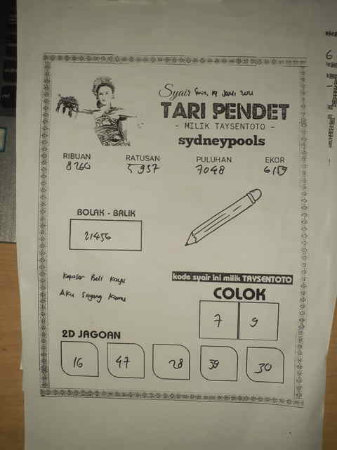 gambar togel sydney