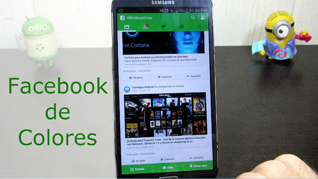 Facebook de Colores | AndroConsejos