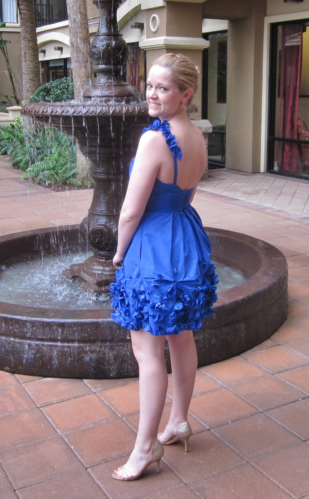 BonnieProjects I dyed my wedding reception dress!