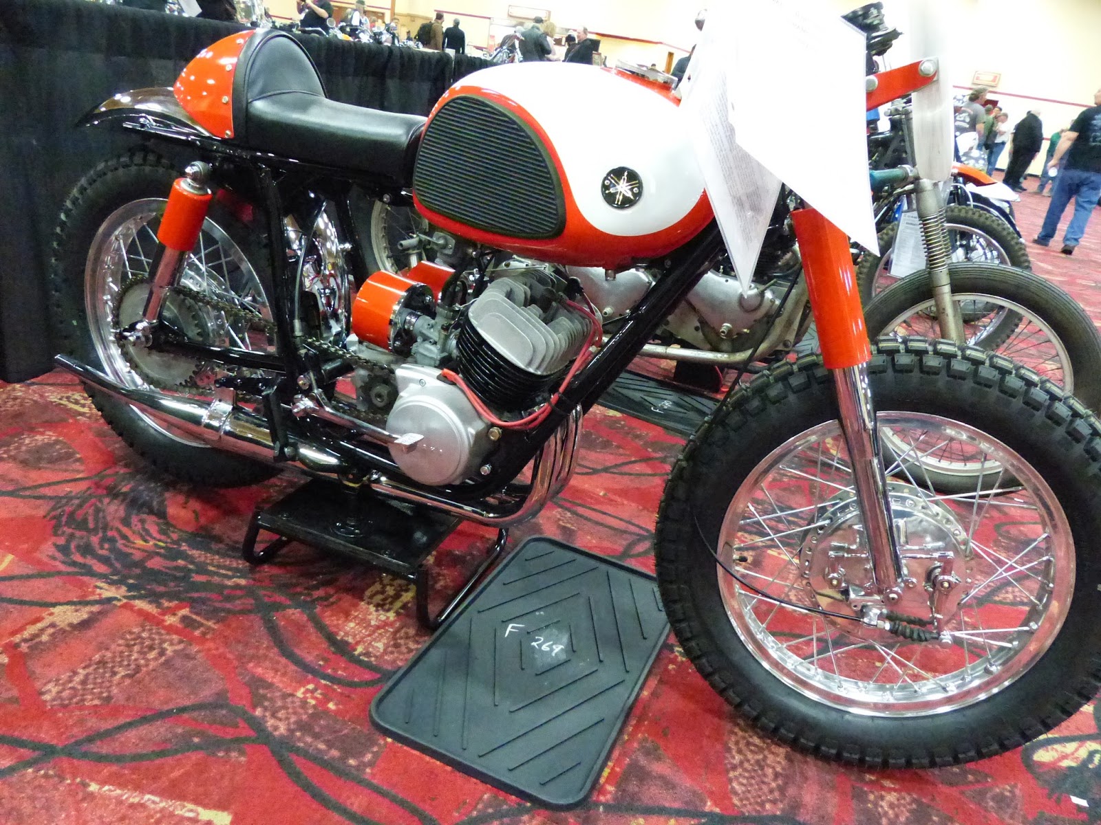 OldMotoDude: 1965 Yamaha Ascot Scrambler sold for $7,750 at the 2016