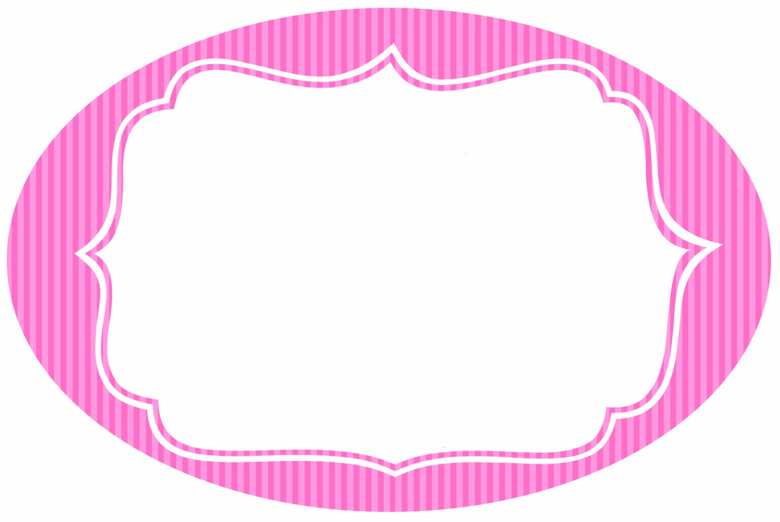 Pink Stripes: Free Printable Cupcake Toppers and Wrappers. | Oh My