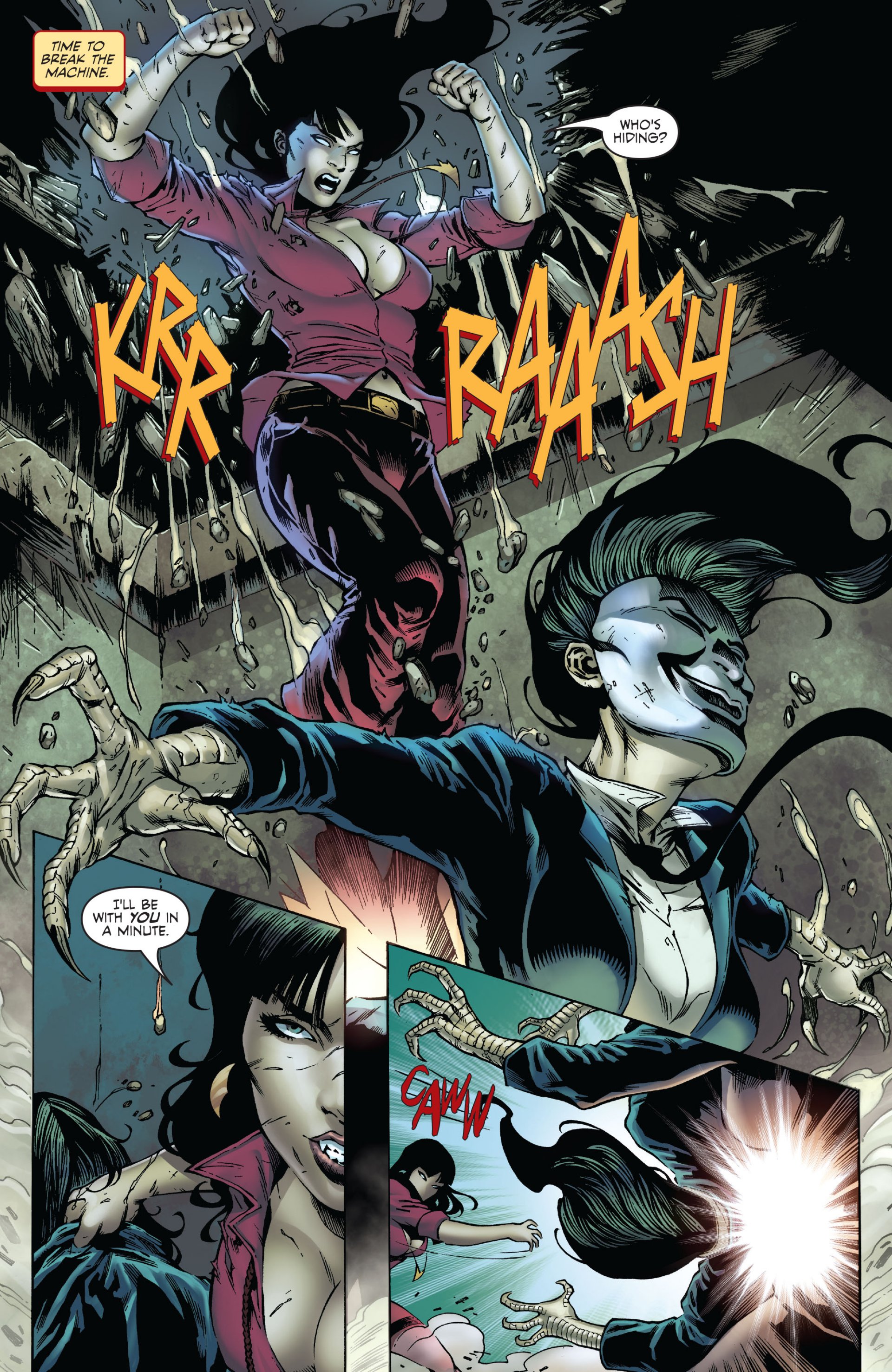 Read online Vampirella (2010) comic -  Issue #10 - 11