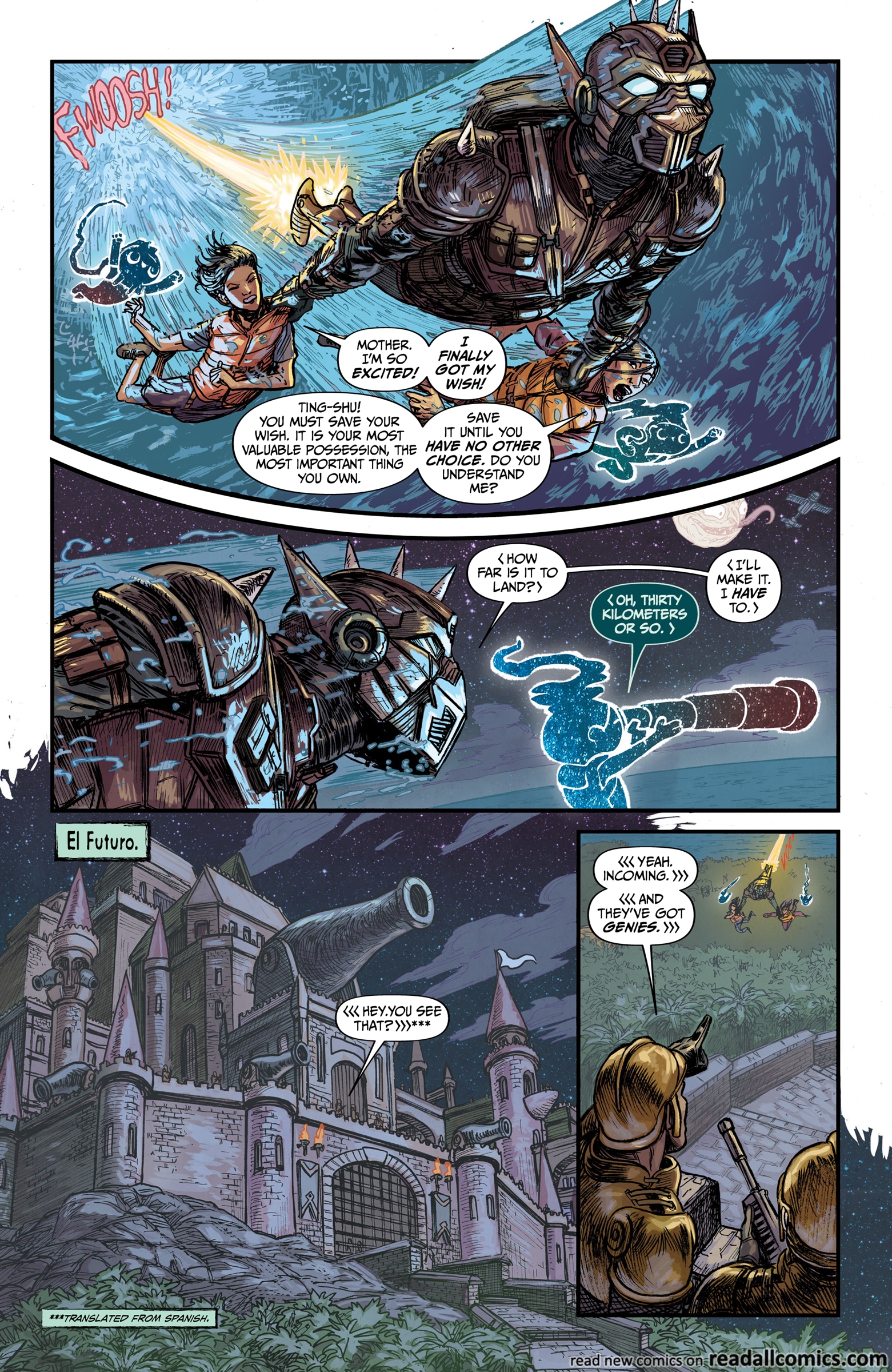 Eight Billion Genies chapter 7 page 5