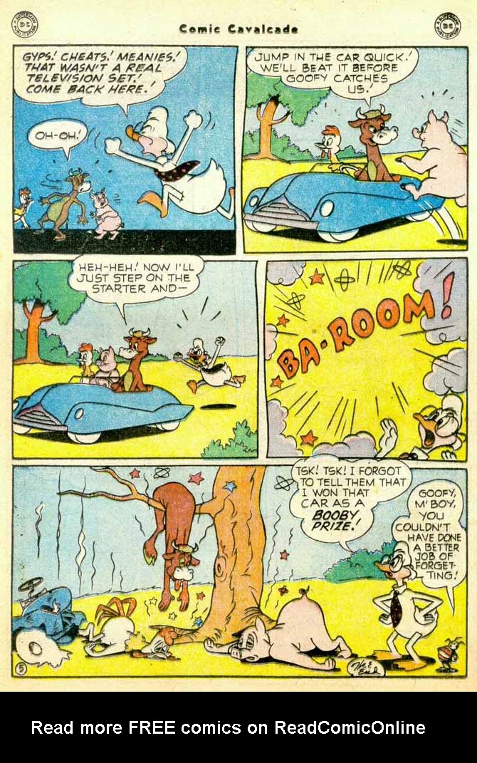 Read online Comic Cavalcade comic -  Issue #35 - 28