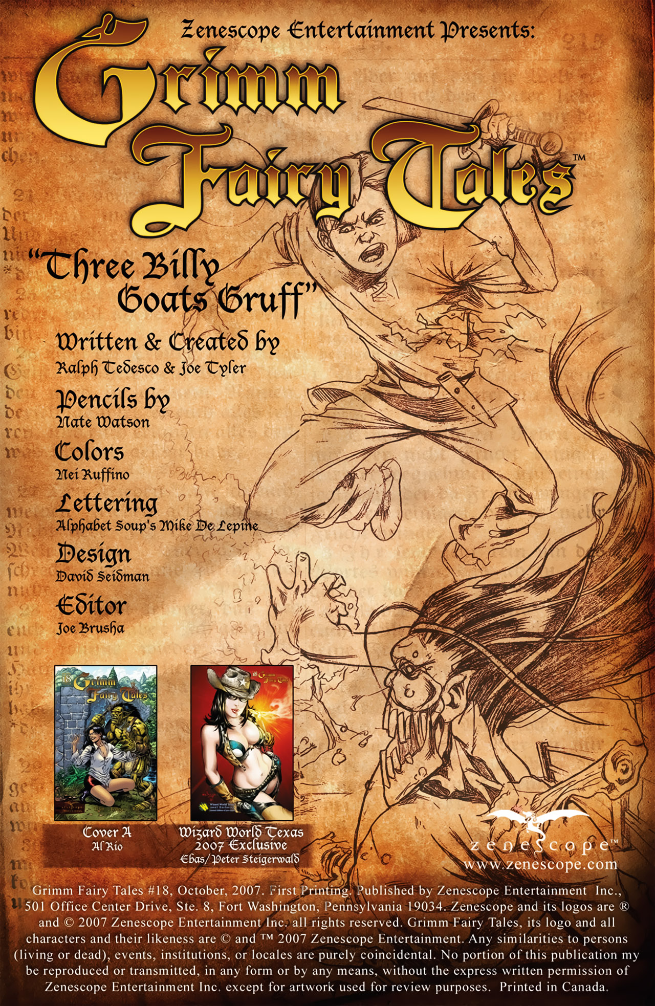 Read online Grimm Fairy Tales (2005) comic -  Issue #18 - 2