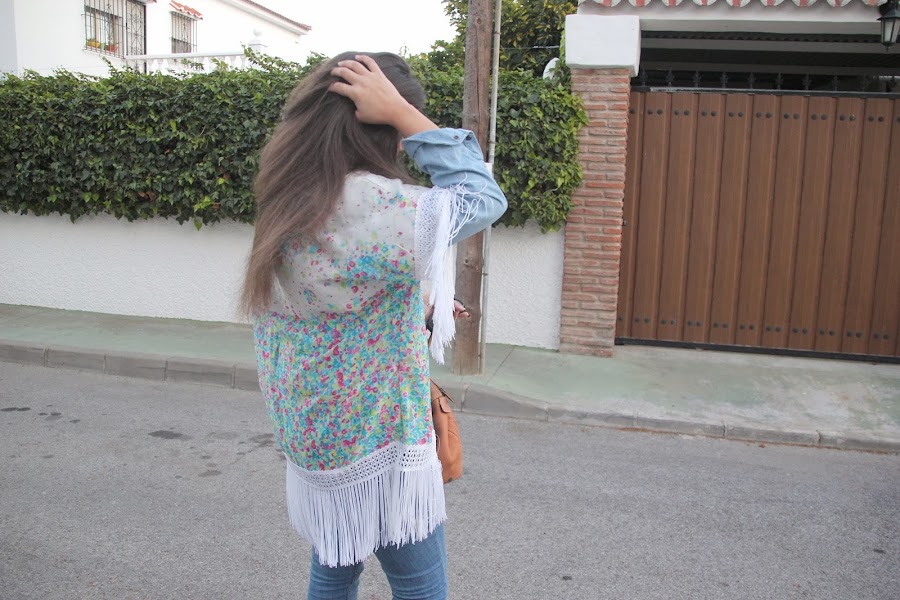 DIY Cómo hacer un Kimono con flecos (Maratón de TELARIA)