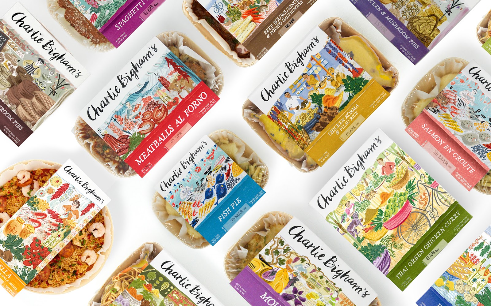 Charlie Bigham’s Packaging Of The World