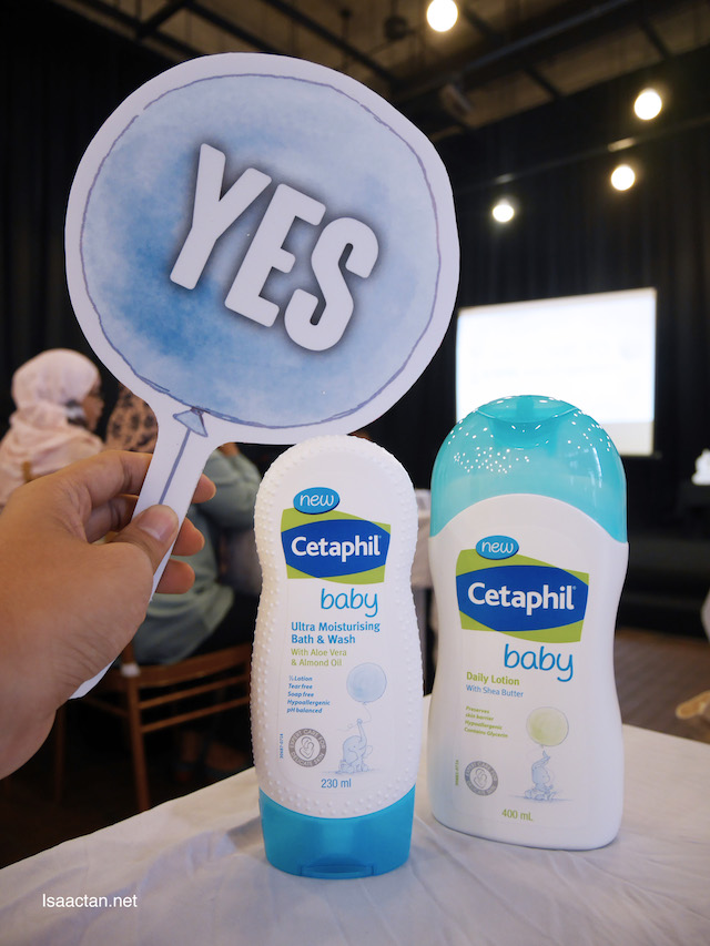 Saying YES to Cetaphil Baby