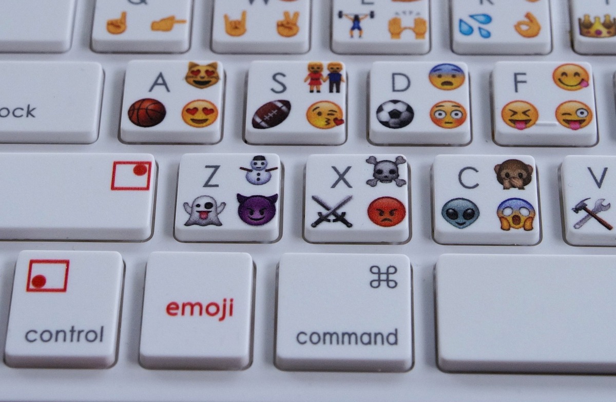 Typing Emojis On Keyboard