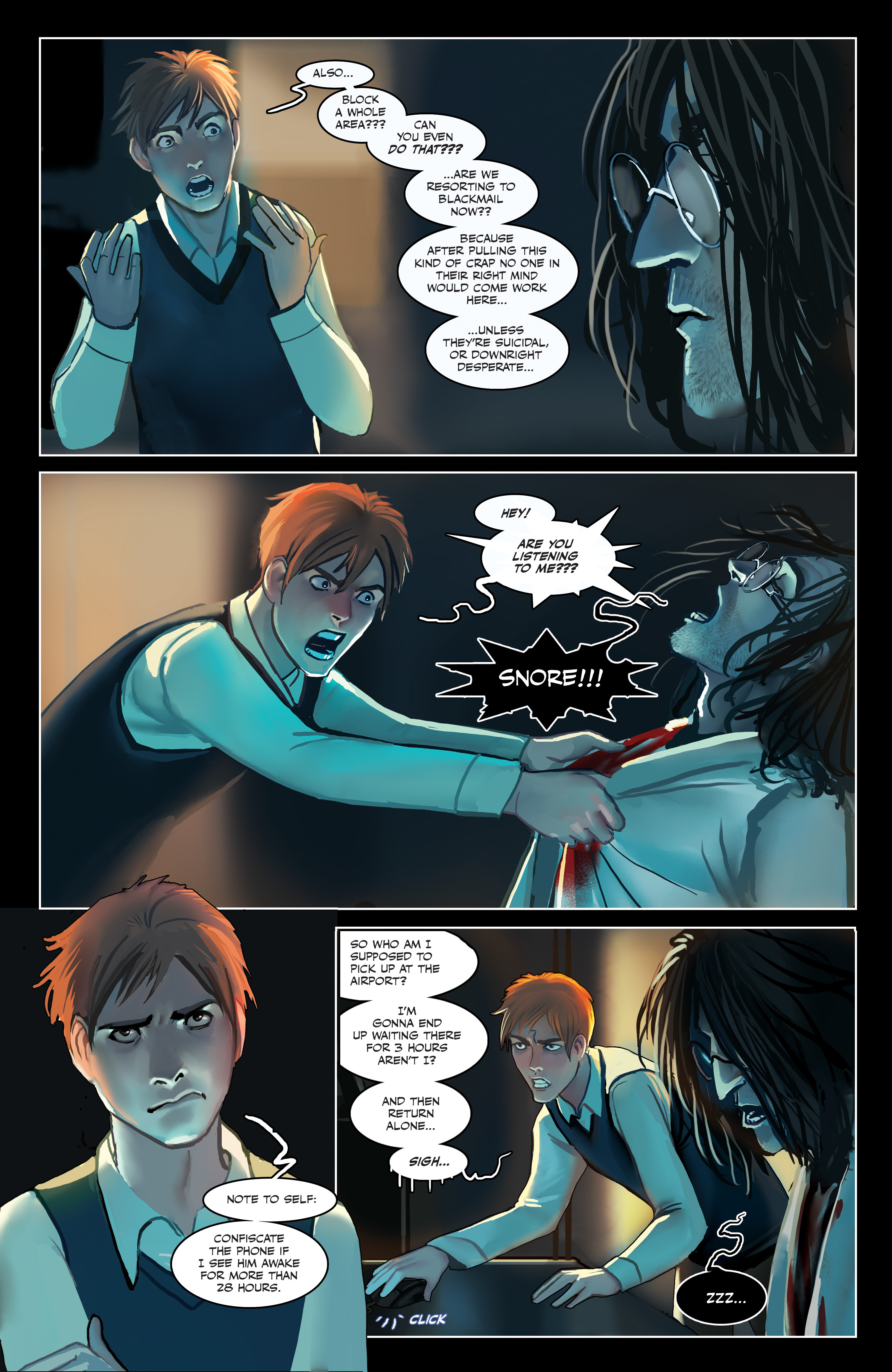 Read online Blood Stain comic -  Issue # TPB 1 - 57