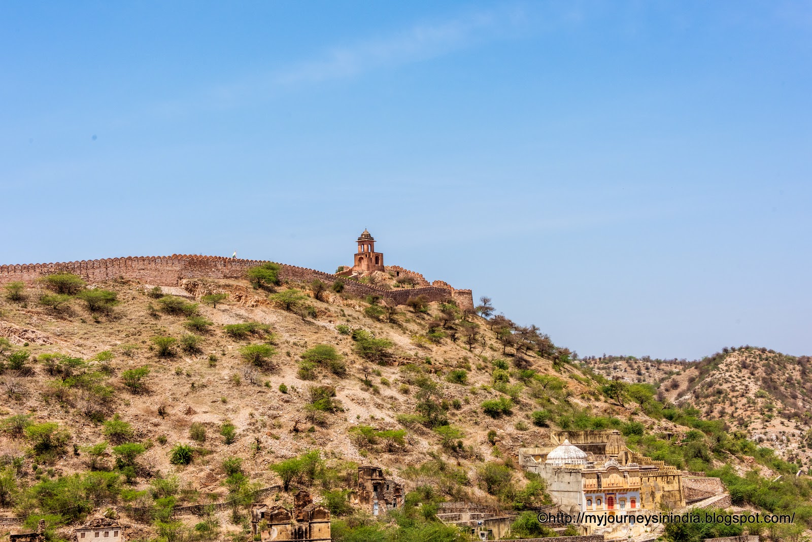 Jaigarh Fort View from Amer Fort Jaipur