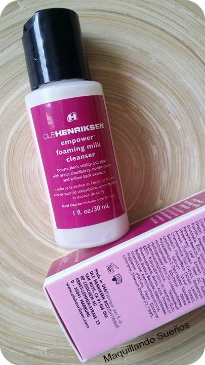 ole henriksen empower foaming milk cleanser 30ml