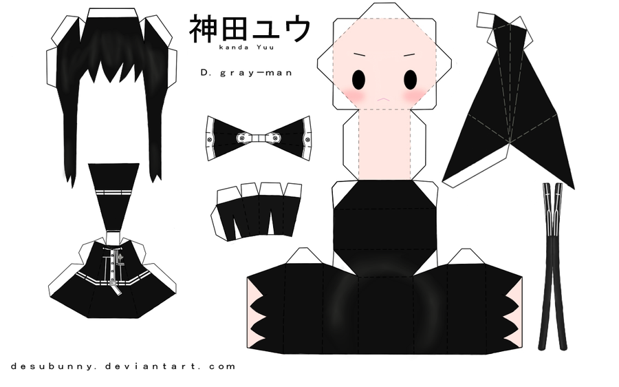 3Д кукла схема