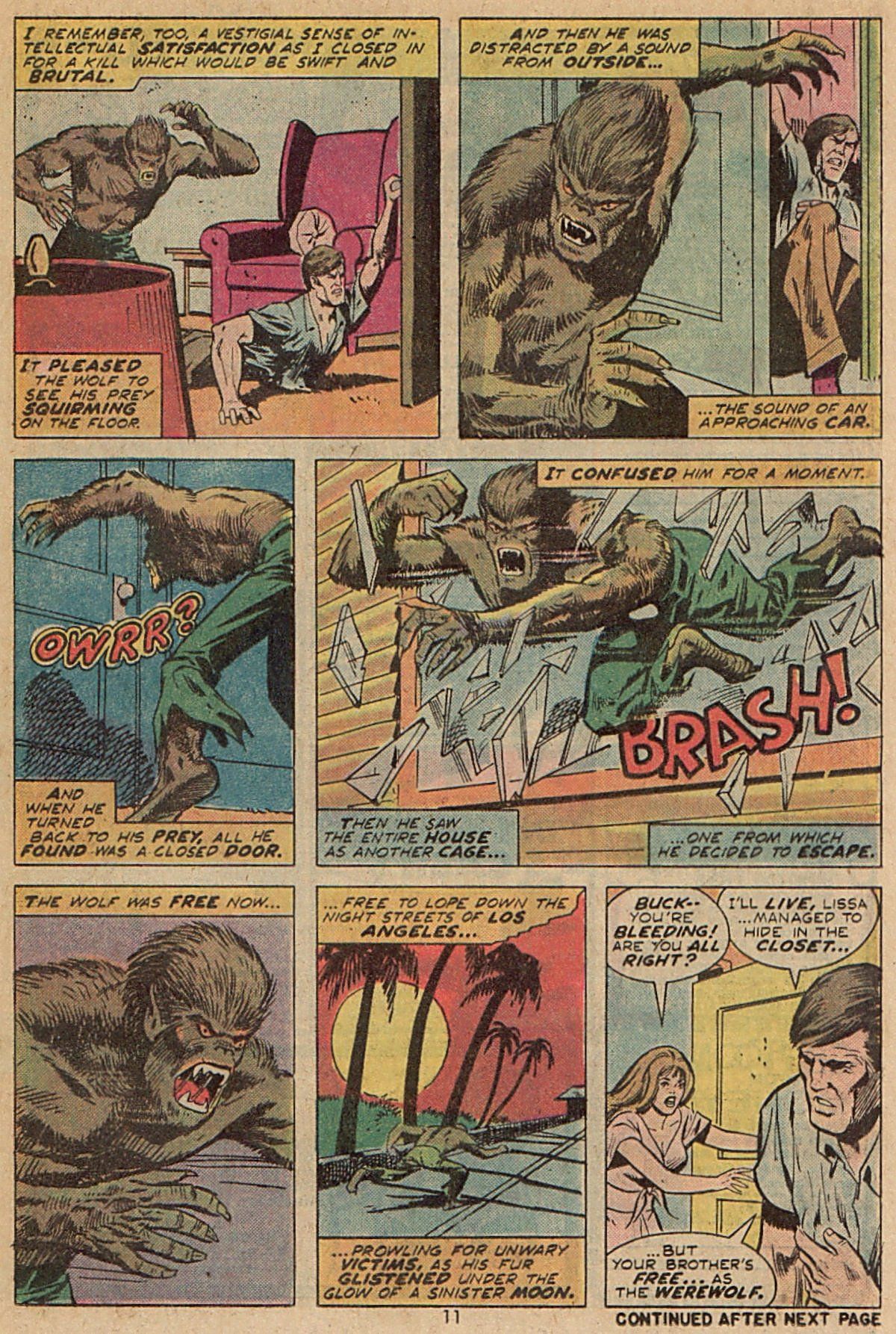 Read online Werewolf by Night (1972) comic -  Issue #22 - 8