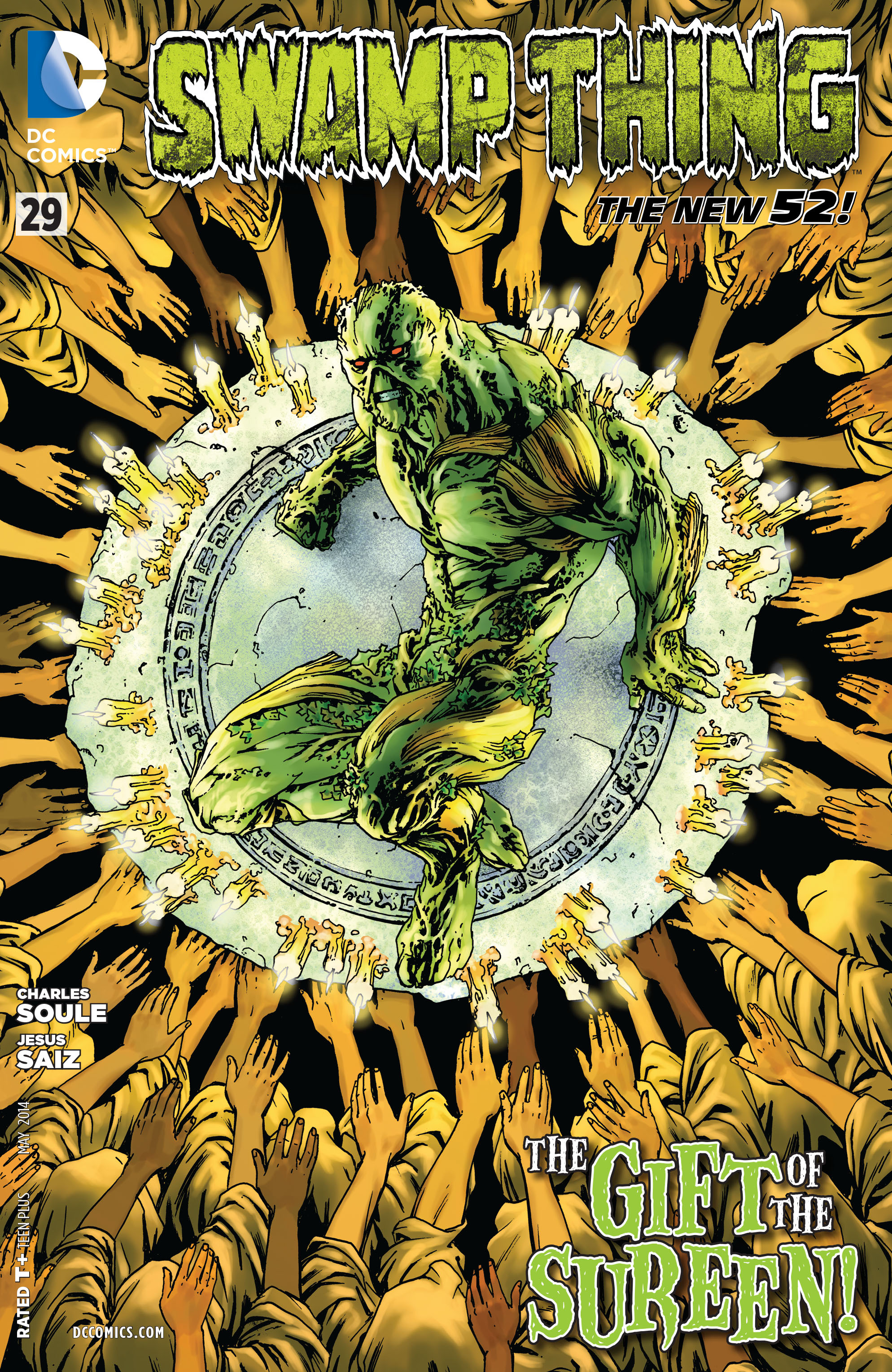 Read online Swamp Thing (2011) comic -  Issue #29 - 1