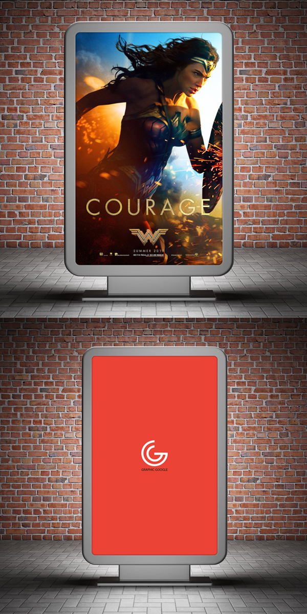 Free Street Billboard Mock-up For Branding & Advertisement Mockup terbaru 2017 gratis - Free Street Billboard Mock-up For Branding & Advertisement