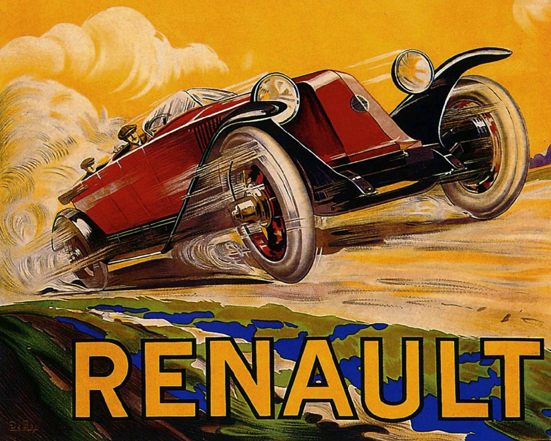 Vintage Automotive Posters 105