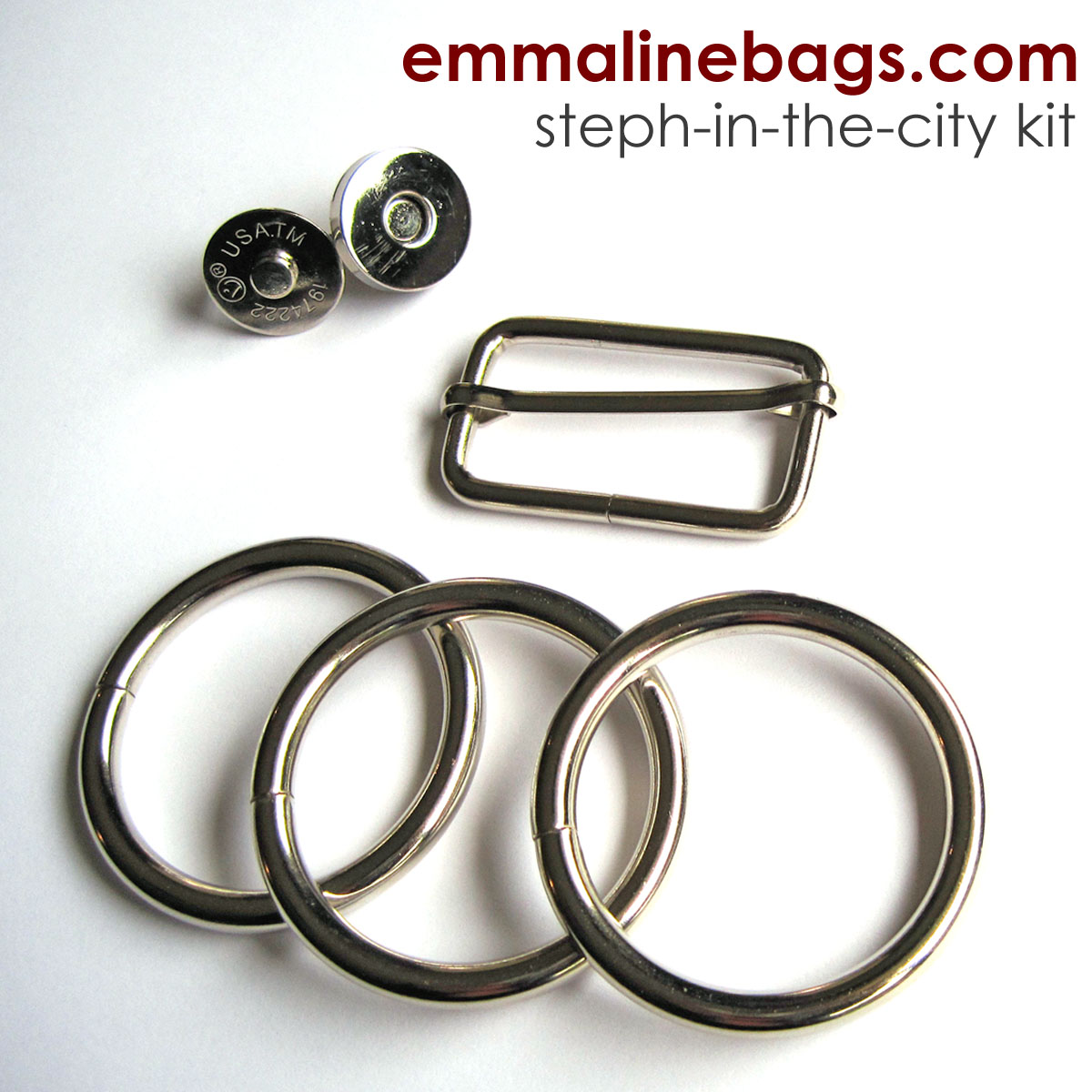 Emmaline Bags: Sewing Patterns and Purse Supplies: More Bag Making Supplies/Hardware in the Shop!
