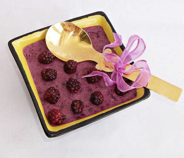 Mousse de afine si mure