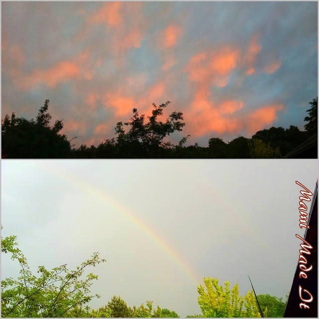 sky over my garden