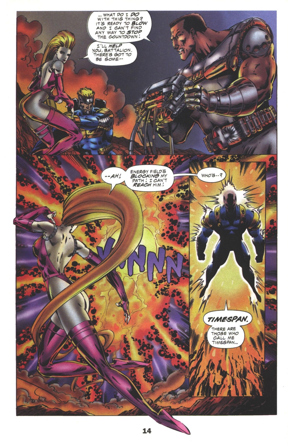 Read online Stormwatch (1993) comic -  Issue #16 - 17
