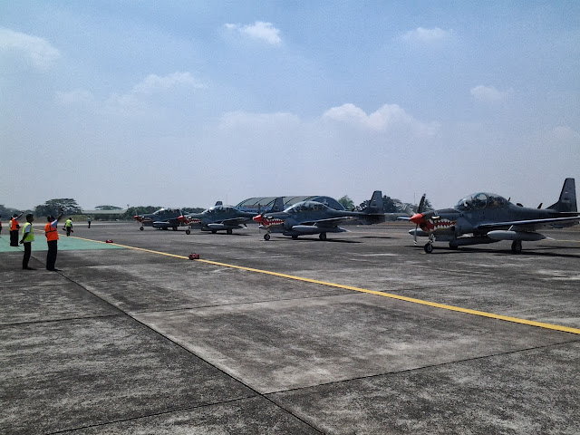 TNI AU Tempatkan Pesawat Tempur Taktis Super Tucano di Papua