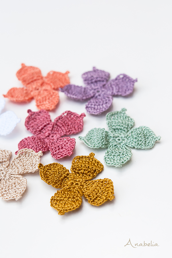 Crochet autumn flowers by Anabelia Craft Design Crochet autumn flowers by Anabelia Craft Design