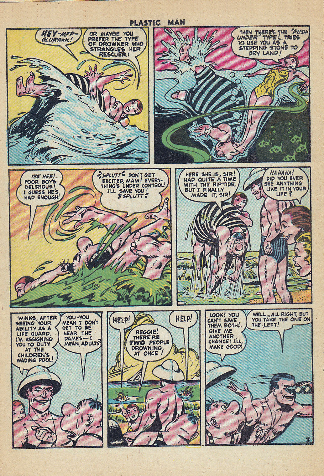 Read online Plastic Man (1943) comic -  Issue #55 - 16