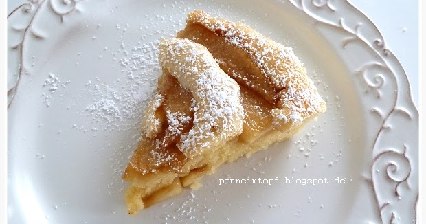 Penne im Topf: Ofenpfannkuchen mit karamellisierten Äpfeln