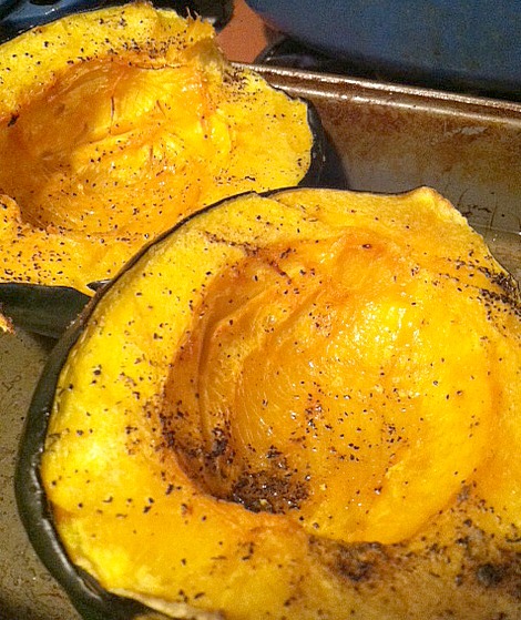 Roasted Acorn Squash | I Was Born To Cook