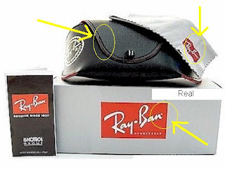 ray ban case real vs fake