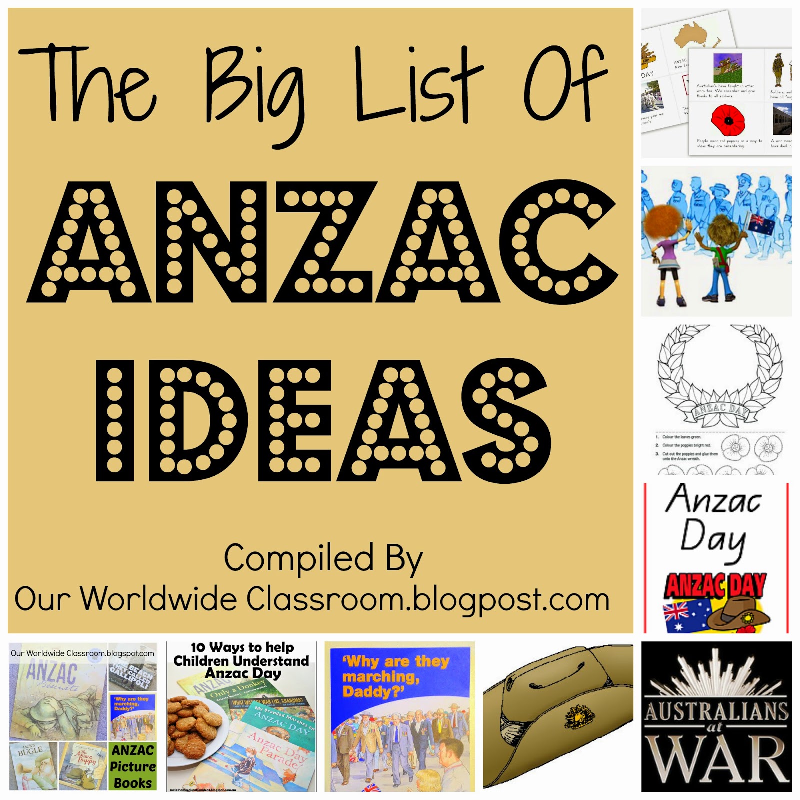 The Big List Of ANZAC Day Ideas