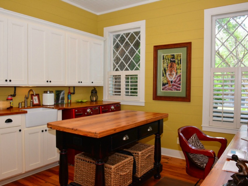 historic laundry room with modern conveniences