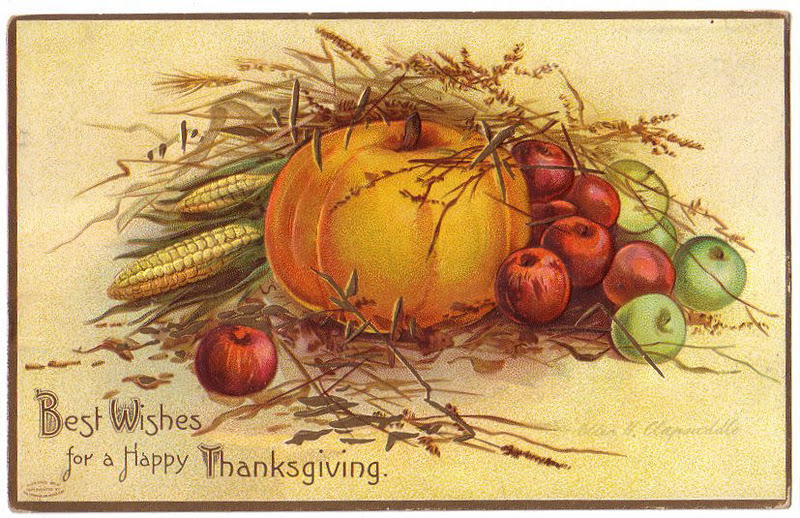 thanksgiving clip art free vintage - photo #21
