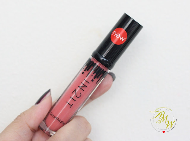 a photo of IN2IT Liquid Matte Lipstick Review (Ravish)