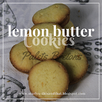 A buttery cookie with a slight lemony flavour that is perfect to have with a cup of tea or use in a dessert.