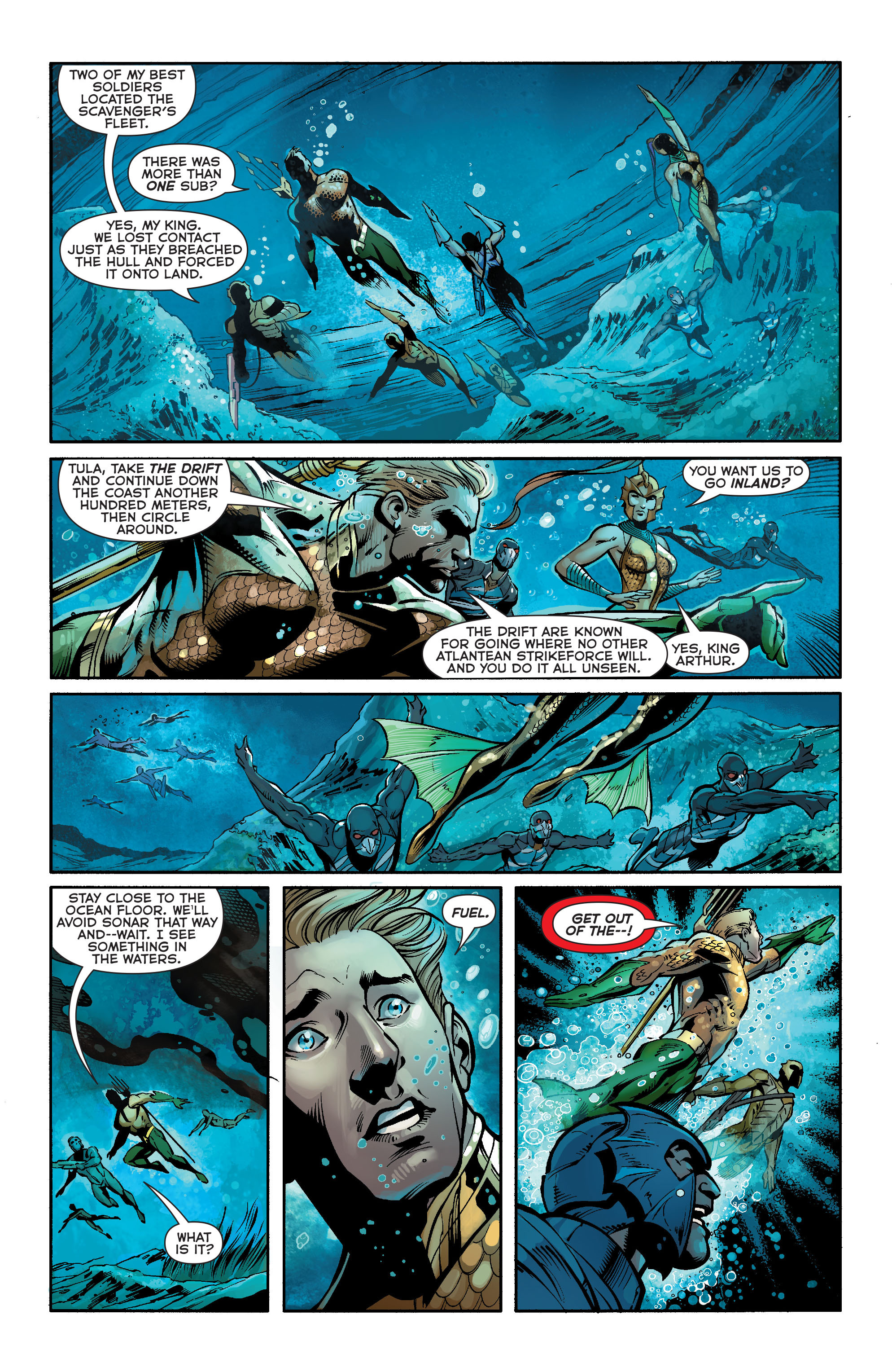 Read online Aquaman (2011) comic -  Issue #19 - 17