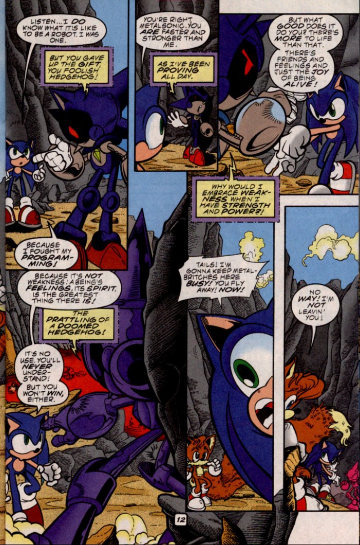 Read online Sonic The Hedgehog comic -  Issue #87 - 12