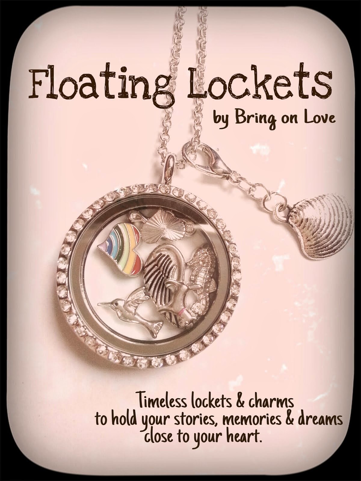 Floating Lockets by Bring on Love