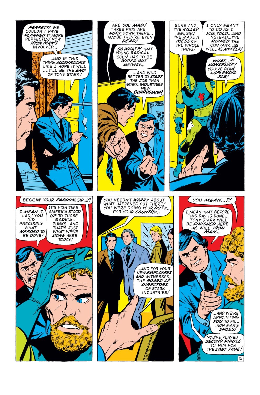 Read online Iron Man (1968) comic -  Issue #45 - 16