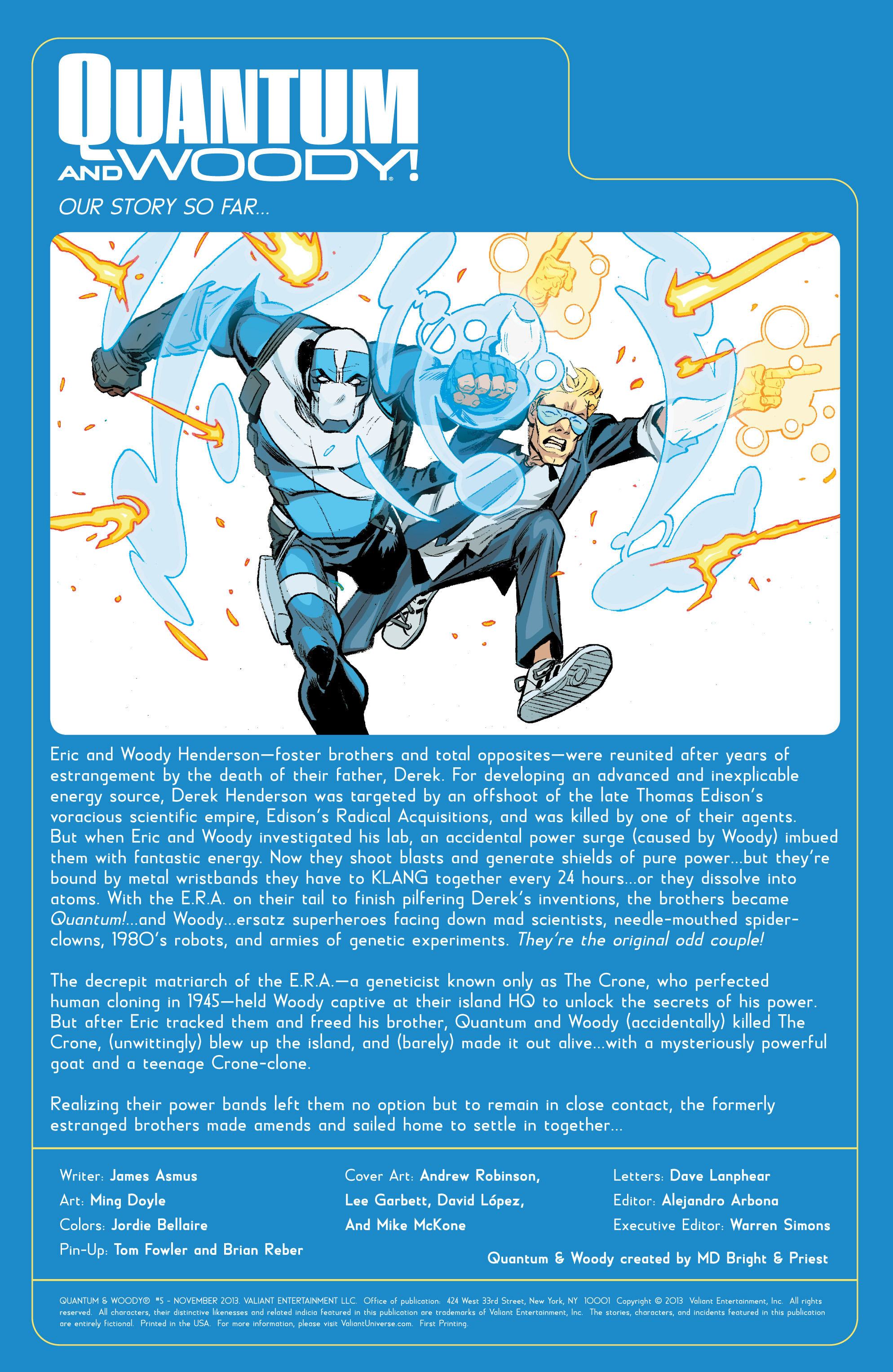 Read online Quantum and Woody (2013) comic -  Issue #5 - 2