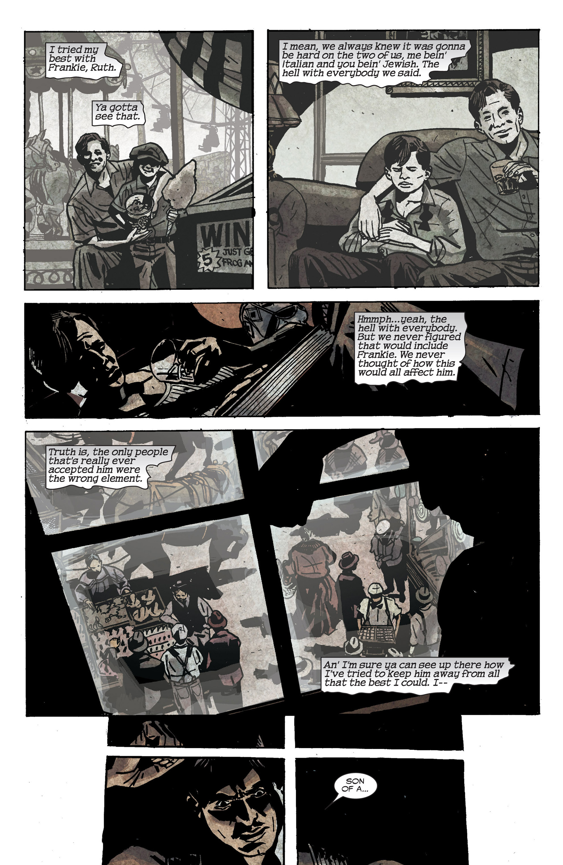 Read online Punisher Noir comic -  Issue #1 - 11